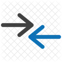 Left Arrow One Way Direction Icon