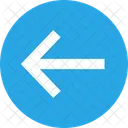 Left Arrow Backward Back Arrow Icon