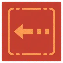 Left Arrow Back Arrow Previous Icon