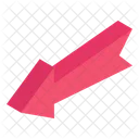 Left Arrowhead  Icon