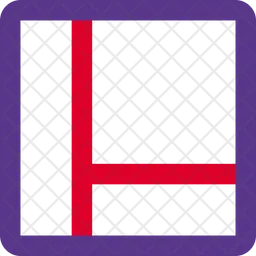 Left Bar Grid  Icon