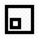 Alignment Square Interface Icon