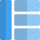 Left center layout  Icône