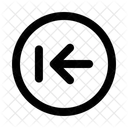 Left Circle Linearrow Navigation Navigate Icon