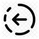 Left Circle Loadarrow Navigation Navigate Icon
