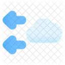 Left Cloud  Icon