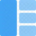 Left Column Grid Symbol