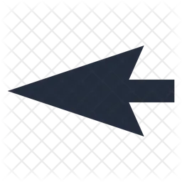Left cursor  Icon