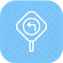 Left Direction Board Traffic Sign Sign Board Icon