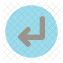 Left Direction Sign Icon