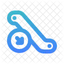Escalator Arrow Simple Icon