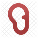 Left ear  Icon