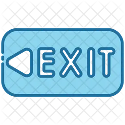 Left Exit  Icon