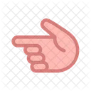 Left Hand  Icon