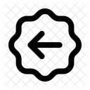 Left Hexagonalarrow Navigation Navigate Icon