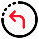 Left Sign Traffic Sign Icon