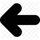 Left Arrow Direction Icon
