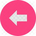 Left Arrow Direction Icon
