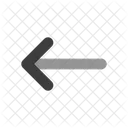 Left Arrow Direction Icon