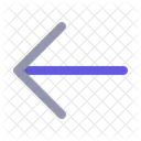 Left Arrow Direction Icon