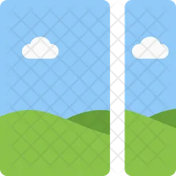 Left Image Grid  Icon