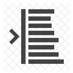 Left Indent Icon