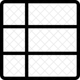 Left List Grid  Icon
