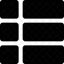 Left List Grid Symbol