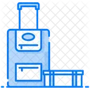 Left Luggage Baggage Hand Carry Icon