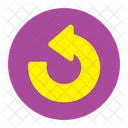Left Refresh Symbol Sign Icône