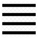 Left Right Alignment Icon