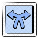 Left Right Arrows Arrowhead Navigational Arrow Icon