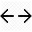 Left Right Arrows Swipe Direction Icon