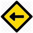 Left Yellow Attention Icon