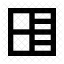 Layout Display List Icon
