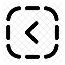 Left Square Loadarrow Navigation Navigate Icon