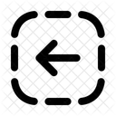 Left Square Loadarrow Navigation Navigate Icon