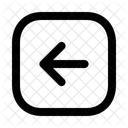 Left Squarearrow Navigation Navigate Icon