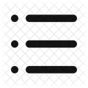 Left To Right List Bullet Icon