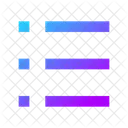 Left To Right List Bullet Icon
