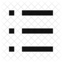 Left To Right List Bullet Icon