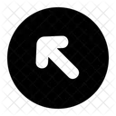 Top Left Up Left Navigator Icon
