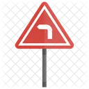 Left Turn Directional Icon