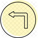 Left Turn Arrow Icon