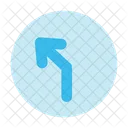 Left Turn Arrow  Icon