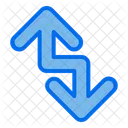 Left Up Right Down Direction Icon