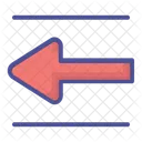 Left Way Arrow  Icon