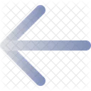 Leftwards arrow  Icon