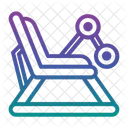 Leg Curl Machine Icon