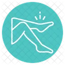 Leg Pain Pain Accident Concept Icon